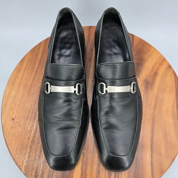 Cole Haan Shoes Men\'s 10.5 M Black Leather Kilgore Bit Casual Slip On Loafers main image 4